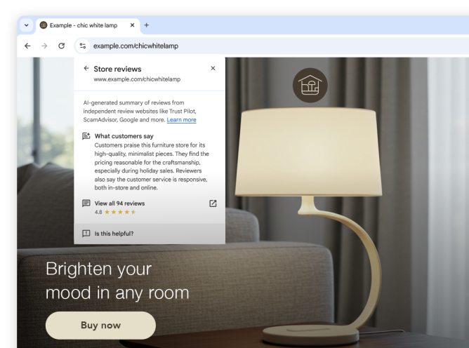 Chrome Store Summaries